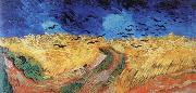 Vincent Van Gogh wheat field with crows Germany oil painting artist